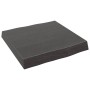 Tablero mesa madera tratada borde vivo marrón 40x40x(2-6) cm de vidaXL, Tableros para mesas - Ref: Foro24-363994, Precio: 40,...