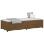 Sofá cama madera maciza de pino marrón miel 90x200 cm de vidaXL, Camas y somieres - Ref: Foro24-821592, Precio: 216,07 €, Des...