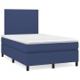 Cama box spring con colchón tela azul 120x200 cm de vidaXL, Camas y somieres - Ref: Foro24-3141607, Precio: 439,86 €, Descuen...