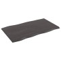 Tischplatte aus behandeltem Eichenholz, braune Live-Kante, 100 x 60 x 2 cm von vidaXL, Tischplatten - Ref: Foro24-364019, Pre...