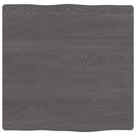 Treated wood table top brown live edge 40x40x(2-4) cm by vidaXL, Table tops - Ref: Foro24-363993, Price: 33,38 €, Discount: %