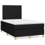 Box spring bed with black fabric mattress 120x200 cm by vidaXL, Beds and slatted bases - Ref: Foro24-3142163, Price: 387,25 €...