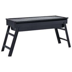 Portable steel camping barbecue 60x22.5x33 cm by vidaXL, Barbecues - Ref: Foro24-46610, Price: 31,99 €, Discount: %