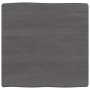 Treated wood table top brown live edge 60x60x(2-6) cm by vidaXL, Table tops - Ref: Foro24-364003, Price: 69,55 €, Discount: %