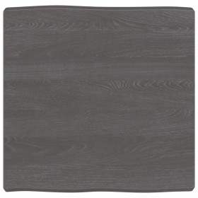 Tablero mesa madera tratada borde vivo marrón 60x60x(2-6) cm de vidaXL, Tableros para mesas - Ref: Foro24-364003, Precio: 69,...