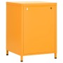 Yellow mustard steel bedside table 35x35x51 cm by vidaXL, Nightstands - Ref: Foro24-336218, Price: 98,99 €, Discount: %