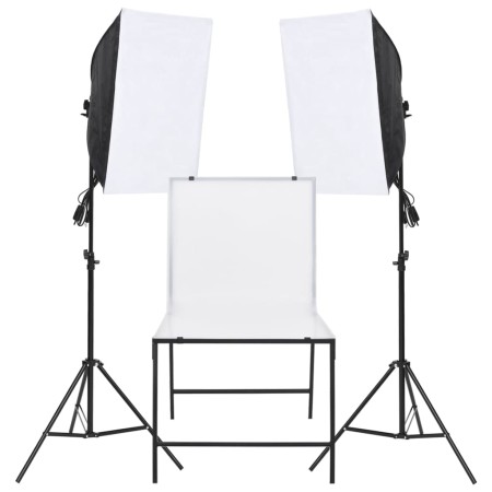 Fotostudio-Beleuchtungsset mit Stilllebentisch von vidaXL, Blitze und Studiobeleuchtung - Ref: Foro24-190241, Preis: 171,30 €...