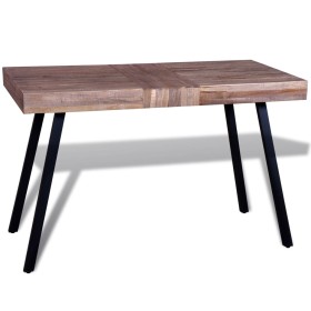 Mesita de madera de teca reciclada de vidaXL, Mesas auxiliares - Ref: Foro24-241707, Precio: 232,22 €, Descuento: %