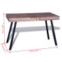 Recycled teak wood coffee table by vidaXL, Side tables - Ref: Foro24-241707, Price: 232,02 €, Discount: %