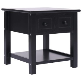 Black Paulownia wood side table 40x40x40 cm by vidaXL, Side tables - Ref: Foro24-284071, Price: 38,99 €, Discount: %