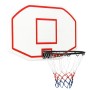 Tablero de baloncesto polietileno blanco 109x71x3 cm de vidaXL, Tableros de baloncesto - Ref: Foro24-93662, Precio: 110,40 €,...