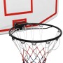 Tablero de baloncesto polietileno blanco 109x71x3 cm de vidaXL, Tableros de baloncesto - Ref: Foro24-93662, Precio: 110,40 €,...