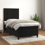 Box spring bed with black velvet mattress 90x200 cm by vidaXL, Beds and slatted bases - Ref: Foro24-3143003, Price: 329,28 €,...