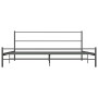 Estructura de cama de metal gris 180x200 cm de vidaXL, Camas y somieres - Ref: Foro24-284684, Precio: 127,99 €, Descuento: %