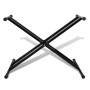 Ajustable Soporte Doblado De Teclado Musical Marco-X de vidaXL, Atriles para partituras - Ref: Foro24-70030, Precio: 35,21 €,...