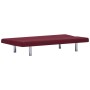 Sofá cama de poliéster color vino tinto de vidaXL, Sofás - Ref: Foro24-282200, Precio: 168,41 €, Descuento: %