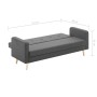 Dunkelgraues Stoffsofa von vidaXL, Sofas - Ref: Foro24-247033, Preis: 298,87 €, Rabatt: %