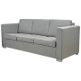 3 seater light gray fabric sofa by vidaXL, Sofas - Ref: Foro24-243581, Price: 435,99 €, Discount: %