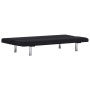 Sofá cama de poliéster negro de vidaXL, Sofás - Ref: Foro24-282198, Precio: 178,10 €, Descuento: %