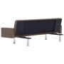 Brown Polyester Sofa Bed with Armrests by vidaXL, Sofas - Ref: Foro24-282220, Price: 185,48 €, Discount: %