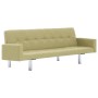 Green Polyester Sofa Bed with Armrests by vidaXL, Sofas - Ref: Foro24-282222, Price: 178,00 €, Discount: %