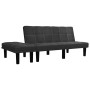 2 seater black synthetic leather sofa by vidaXL, Sofas - Ref: Foro24-284759, Price: 245,99 €, Discount: %