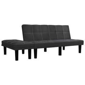 2 seater black synthetic leather sofa by vidaXL, Sofas - Ref: Foro24-284759, Price: 245,82 €, Discount: %