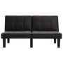 2 seater black synthetic leather sofa by vidaXL, Sofas - Ref: Foro24-284759, Price: 245,99 €, Discount: %