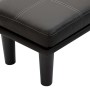 2 seater black synthetic leather sofa by vidaXL, Sofas - Ref: Foro24-284759, Price: 245,99 €, Discount: %