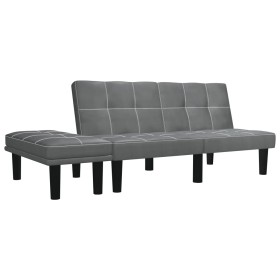 Gray Faux Leather 2 Seater Sofa by vidaXL, Sofas - Ref: Foro24-284760, Price: 229,78 €, Discount: %