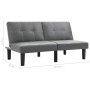 Gray Faux Leather 2 Seater Sofa by vidaXL, Sofas - Ref: Foro24-284760, Price: 229,78 €, Discount: %