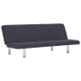 Sofá cama de poliéster gris oscuro de vidaXL, Sofás - Ref: Foro24-282193, Precio: 177,14 €, Descuento: %