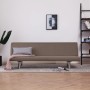 Taupe gray polyester sofa bed by vidaXL, Sofas - Ref: Foro24-282201, Price: 165,10 €, Discount: %