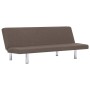 Sofá cama de poliéster gris taupe de vidaXL, Sofás - Ref: Foro24-282201, Precio: 165,10 €, Descuento: %