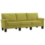 3-Sitzer-Sofa aus grünem Stoff von vidaXL, Sofas - Ref: Foro24-287165, Preis: 356,01 €, Rabatt: %