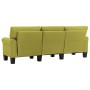 3-Sitzer-Sofa aus grünem Stoff von vidaXL, Sofas - Ref: Foro24-287165, Preis: 356,01 €, Rabatt: %