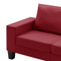 5-Sitzer-Sofa aus weinrotem Stoff von vidaXL, Sofas - Ref: Foro24-287148, Preis: 506,98 €, Rabatt: %