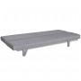 Sofá cama de poliéster gris claro de vidaXL, Sofás - Ref: Foro24-241656, Precio: 189,01 €, Descuento: %