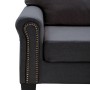 2-Sitzer-Sofa aus dunkelgrauem Stoff von vidaXL, Sofas - Ref: Foro24-287151, Preis: 251,27 €, Rabatt: %