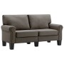 2 seater taupe fabric sofa by vidaXL, Sofas - Ref: Foro24-287159, Price: 251,99 €, Discount: %