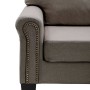 2 seater taupe fabric sofa by vidaXL, Sofas - Ref: Foro24-287159, Price: 251,99 €, Discount: %