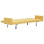 Yellow Polyester Sofa Bed with Armrests by vidaXL, Sofas - Ref: Foro24-282224, Price: 198,36 €, Discount: %