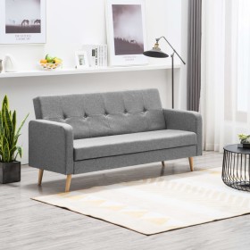 Light gray fabric sofa by vidaXL, Sofas - Ref: Foro24-247037, Price: 300,99 €, Discount: %