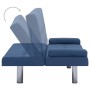 Schlafsofa mit zwei blauen Polyesterkissen von vidaXL, Sofas - Ref: Foro24-282187, Preis: 189,57 €, Rabatt: %