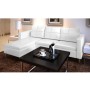 3-Sitzer-Sofagarnitur aus weißem Kunstleder von vidaXL, Sofas - Ref: Foro24-241980, Preis: 416,01 €, Rabatt: %