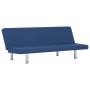 Sofá cama de poliéster azul de vidaXL, Sofás - Ref: Foro24-282196, Precio: 168,18 €, Descuento: %