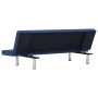 Sofá cama de poliéster azul de vidaXL, Sofás - Ref: Foro24-282196, Precio: 168,18 €, Descuento: %