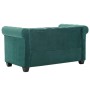 Chesterfield 2-seater velvet sofa 146x75x72 cm green by vidaXL, Sofas - Ref: Foro24-247149, Price: 410,20 €, Discount: %