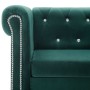 Chesterfield 2-seater velvet sofa 146x75x72 cm green by vidaXL, Sofas - Ref: Foro24-247149, Price: 410,20 €, Discount: %