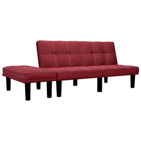 2-seater sofa in red wine-colored fabric by vidaXL, Sofas - Ref: Foro24-284756, Price: 225,63 €, Discount: %